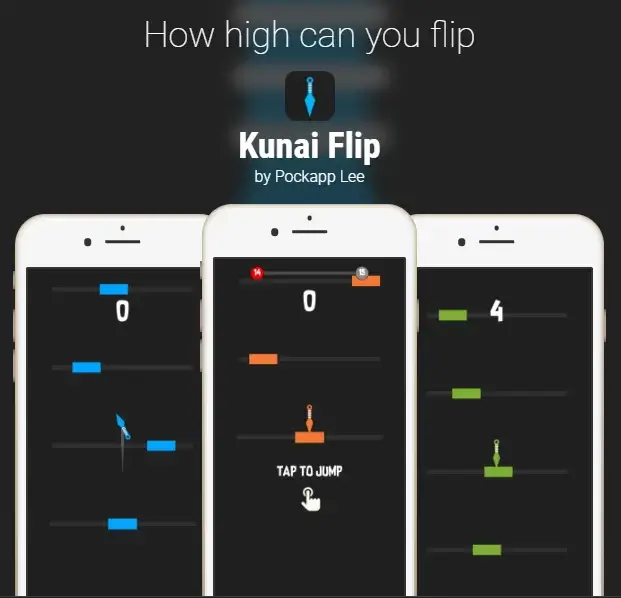 Kunai Flip App